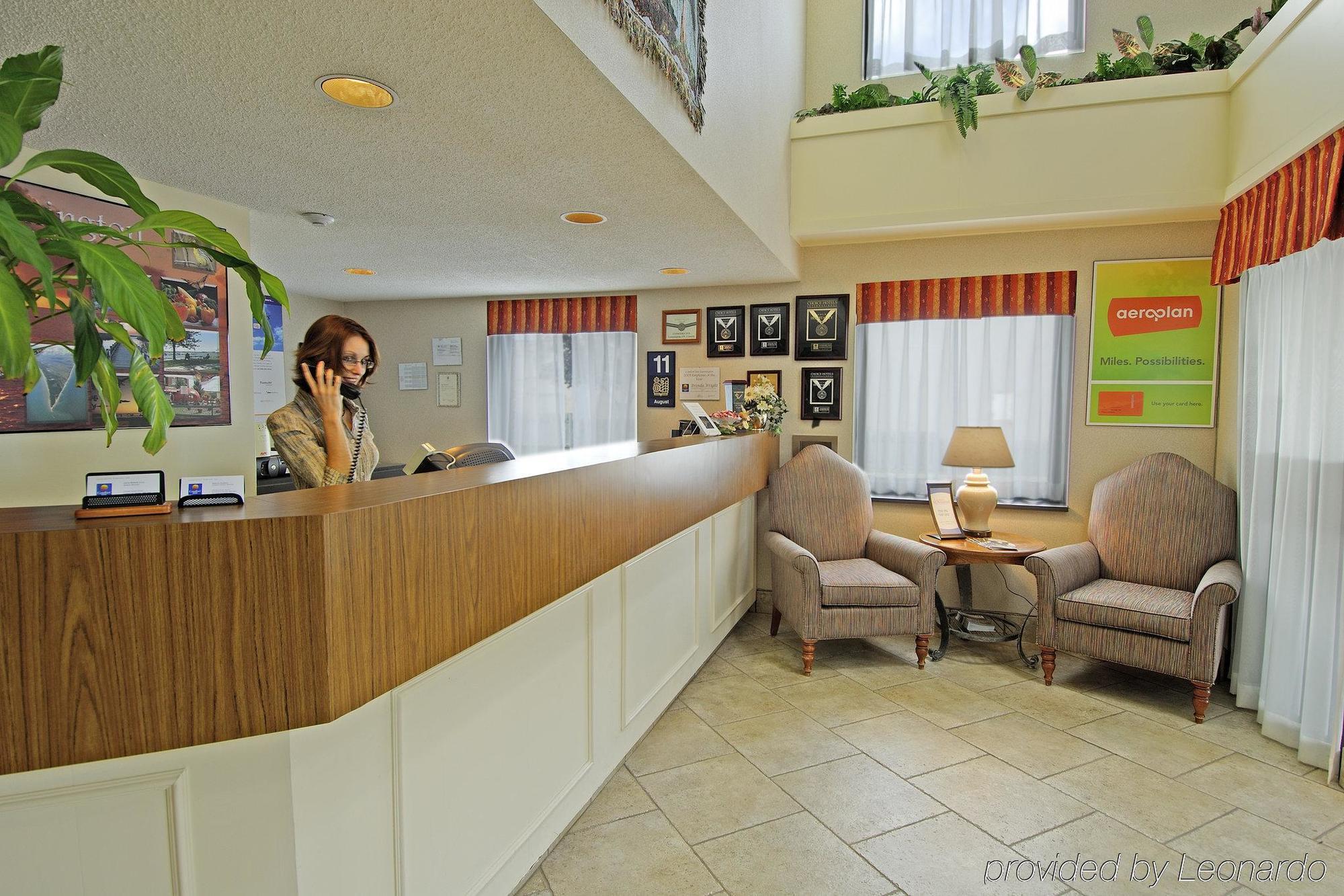 Quality Inn Leamington Beltér fotó